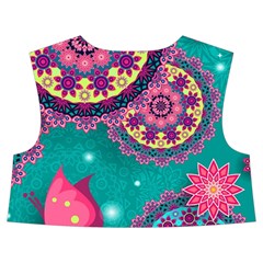 Floral Pattern, Abstract, Colorful, Flow Kids  Midi Sailor Dress from ArtsNow.com Back Top