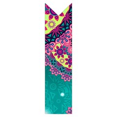 Floral Pattern, Abstract, Colorful, Flow Kids  Midi Sailor Dress from ArtsNow.com Placket