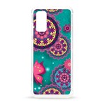 Floral Pattern, Abstract, Colorful, Flow Samsung Galaxy S20 6.2 Inch TPU UV Case