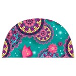 Floral Pattern, Abstract, Colorful, Flow Anti Scalding Pot Cap