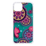 Floral Pattern, Abstract, Colorful, Flow iPhone 14 Plus TPU UV Print Case