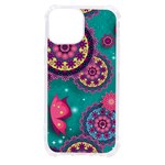 Floral Pattern, Abstract, Colorful, Flow iPhone 13 mini TPU UV Print Case