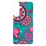 Floral Pattern, Abstract, Colorful, Flow Samsung Galaxy S24 6.2 Inch TPU UV Case