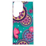 Floral Pattern, Abstract, Colorful, Flow Samsung Galaxy S24 Plus 6.7 Inch TPU UV Case