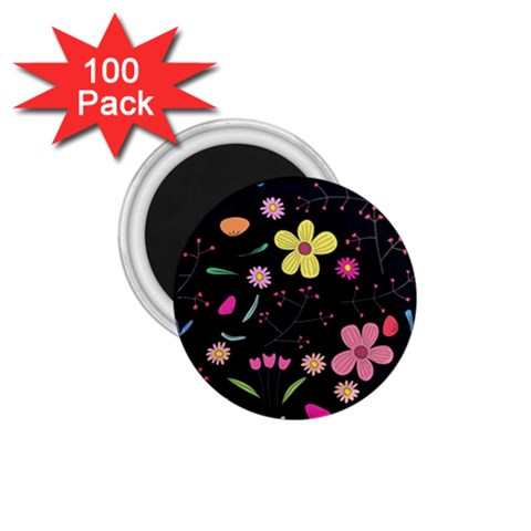 Foliage Pattern, Adorable Beautiful 1.75  Magnets (100 pack)  from ArtsNow.com Front