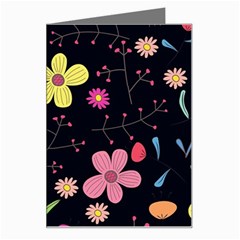 Foliage Pattern, Adorable Beautiful Greeting Card from ArtsNow.com Left