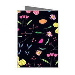 Foliage Pattern, Adorable Beautiful Mini Greeting Card from ArtsNow.com Right