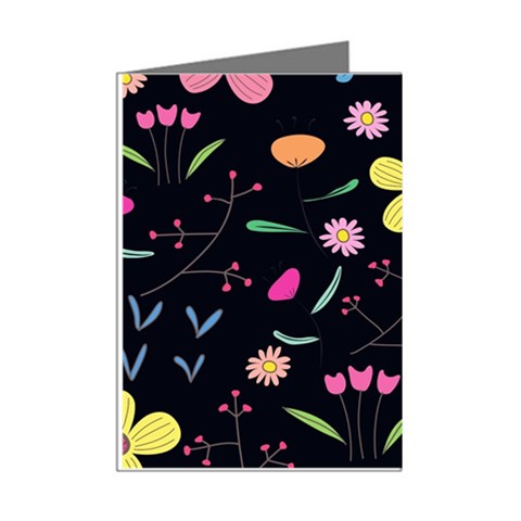 Foliage Pattern, Adorable Beautiful Mini Greeting Cards (Pkg of 8) from ArtsNow.com Right