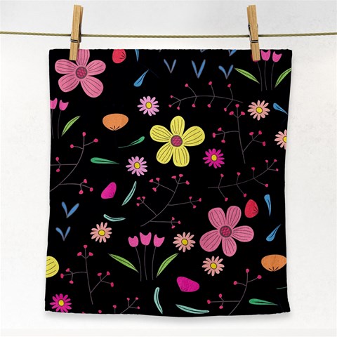 Foliage Pattern, Adorable Beautiful Face Towel from ArtsNow.com Front