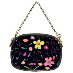 Foliage Pattern, Adorable Beautiful Chain Purse (Two Sides) from ArtsNow.com Front