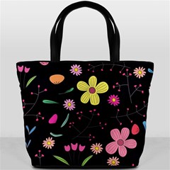 Foliage Pattern, Adorable Beautiful Bucket Bag from ArtsNow.com Front