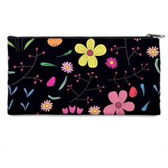 Foliage Pattern, Adorable Beautiful Pencil Case from ArtsNow.com Back