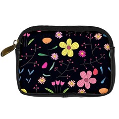 Foliage Pattern, Adorable Beautiful Digital Camera Leather Case from ArtsNow.com Front