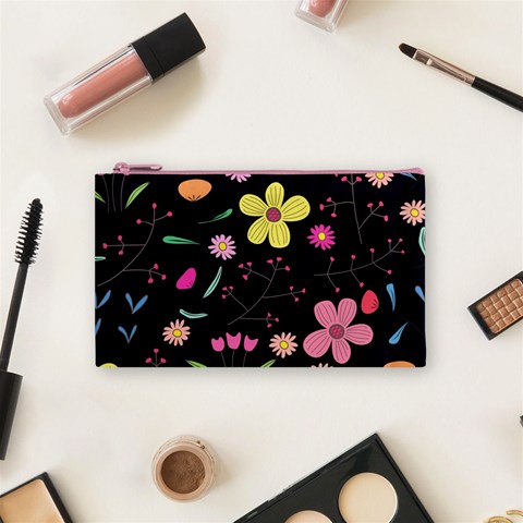 Foliage Pattern, Adorable Beautiful Cosmetic Bag (Small) from ArtsNow.com Front