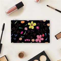 Foliage Pattern, Adorable Beautiful Cosmetic Bag (Small) from ArtsNow.com Front