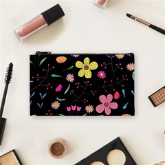 Foliage Pattern, Adorable Beautiful Cosmetic Bag (Small) from ArtsNow.com Front