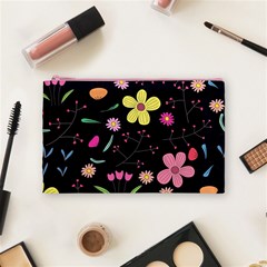 Foliage Pattern, Adorable Beautiful Cosmetic Bag (Medium) from ArtsNow.com Front