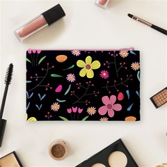 Foliage Pattern, Adorable Beautiful Cosmetic Bag (Medium) from ArtsNow.com Back