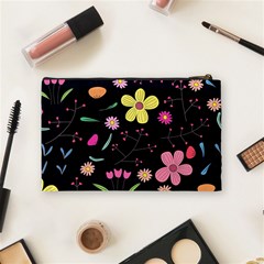 Foliage Pattern, Adorable Beautiful Cosmetic Bag (Medium) from ArtsNow.com Back