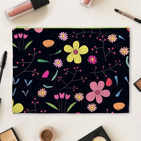 Foliage Pattern, Adorable Beautiful Cosmetic Bag (XL) from ArtsNow.com Front