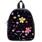 Foliage Pattern, Adorable Beautiful School Bag (Small)