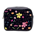 Foliage Pattern, Adorable Beautiful Mini Toiletries Bag (Two Sides)