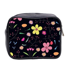 Foliage Pattern, Adorable Beautiful Mini Toiletries Bag (Two Sides) from ArtsNow.com Back