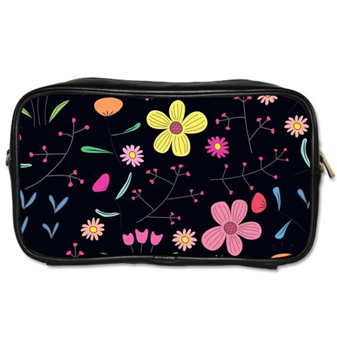 Foliage Pattern, Adorable Beautiful Toiletries Bag (Two Sides) from ArtsNow.com Front