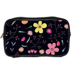 Foliage Pattern, Adorable Beautiful Toiletries Bag (Two Sides) from ArtsNow.com Back