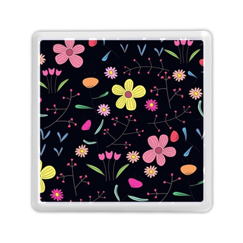 Foliage Pattern, Adorable Beautiful Memory Card Reader (Square) from ArtsNow.com Front