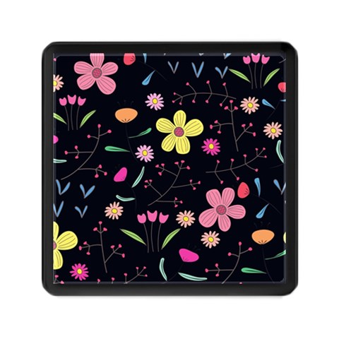 Foliage Pattern, Adorable Beautiful Memory Card Reader (Square) from ArtsNow.com Front