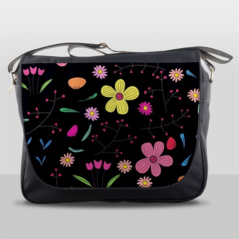 Foliage Pattern, Adorable Beautiful Messenger Bag from ArtsNow.com Front