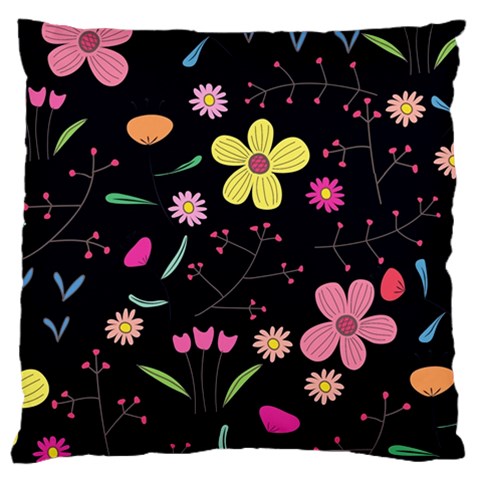 Foliage Pattern, Adorable Beautiful Large Cushion Case (One Side) from ArtsNow.com Front