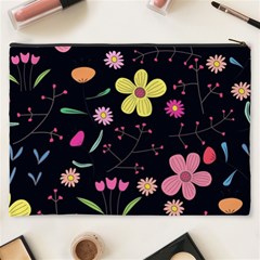 Foliage Pattern, Adorable Beautiful Cosmetic Bag (XXXL) from ArtsNow.com Back