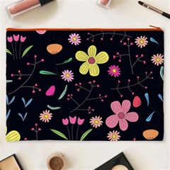 Foliage Pattern, Adorable Beautiful Cosmetic Bag (XXXL) from ArtsNow.com Back