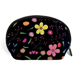 Foliage Pattern, Adorable Beautiful Accessory Pouch (Large) from ArtsNow.com Front