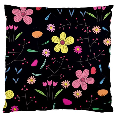 Foliage Pattern, Adorable Beautiful Standard Premium Plush Fleece Cushion Case (One Side) from ArtsNow.com Front