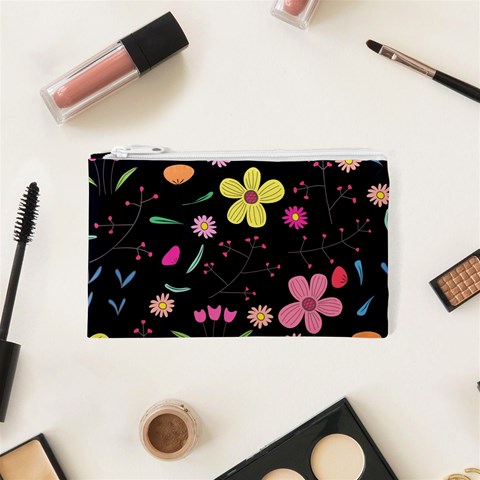 Foliage Pattern, Adorable Beautiful Cosmetic Bag (XS) from ArtsNow.com Front