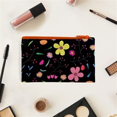 Foliage Pattern, Adorable Beautiful Cosmetic Bag (XS) from ArtsNow.com Back