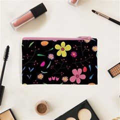 Foliage Pattern, Adorable Beautiful Cosmetic Bag (XS) from ArtsNow.com Back