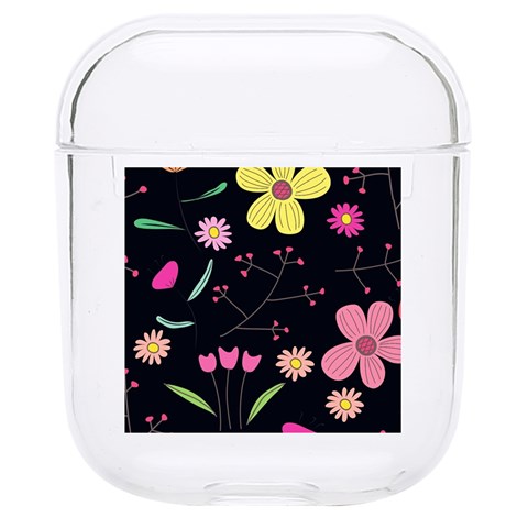 Foliage Pattern, Adorable Beautiful Hard PC AirPods 1/2 Case from ArtsNow.com Front