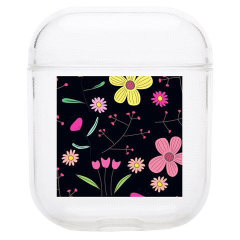 Foliage Pattern, Adorable Beautiful Soft TPU AirPods 1/2 Case from ArtsNow.com Front