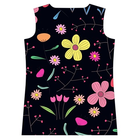 Foliage Pattern, Adorable Beautiful Women s Basketball Tank Top from ArtsNow.com Back