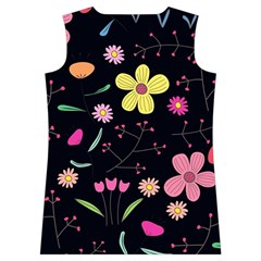 Foliage Pattern, Adorable Beautiful Women s Basketball Tank Top from ArtsNow.com Back