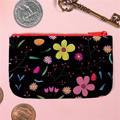 Foliage Pattern, Adorable Beautiful Large Coin Purse from ArtsNow.com Back