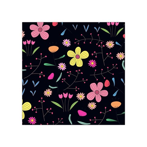 Foliage Pattern, Adorable Beautiful Square Tapestry (Small) from ArtsNow.com Front