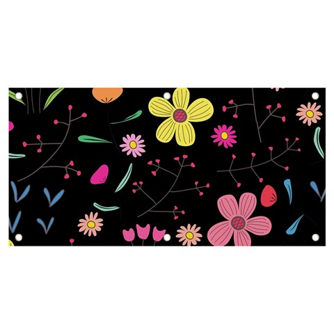 Foliage Pattern, Adorable Beautiful Banner and Sign 4  x 2  from ArtsNow.com Front