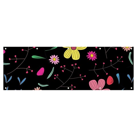 Foliage Pattern, Adorable Beautiful Banner and Sign 12  x 4  from ArtsNow.com Front