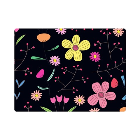 Foliage Pattern, Adorable Beautiful Premium Plush Fleece Blanket (Mini) from ArtsNow.com 35 x27  Blanket Front