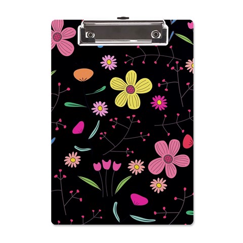 Foliage Pattern, Adorable Beautiful A5 Acrylic Clipboard from ArtsNow.com Front